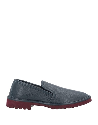 POLLINI Loafers Midnight blue Soft Leather