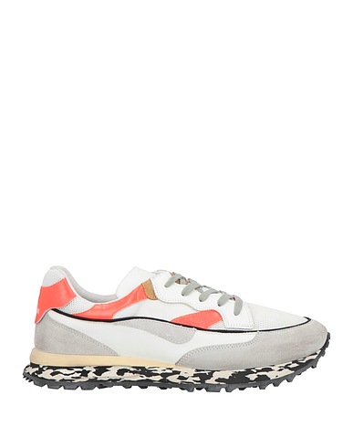 HIDNANDER Sneakers Light grey Leather, Textile fibers
