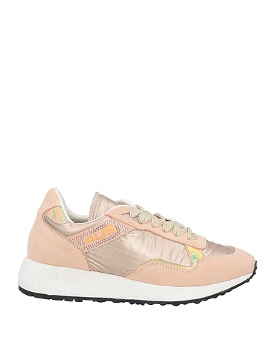 PACIOTTI 4US Sneakers Blush Soft Leather, Textile fibers