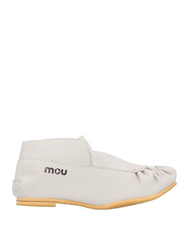 MOU Ankle boot Light grey Soft Leather