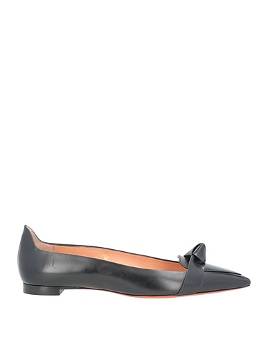 SANTONI Loafers Black Soft Leather