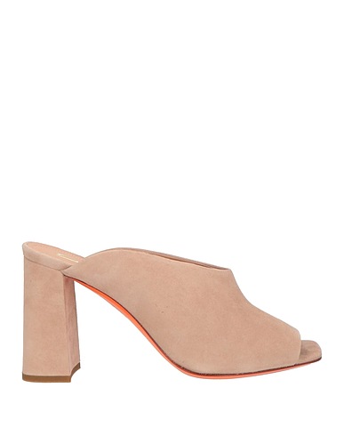 SANTONI Sandals Light brown Leather