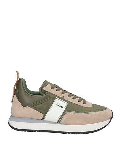 PACIOTTI 4US Sneakers Sand Leder, Gewebefasern