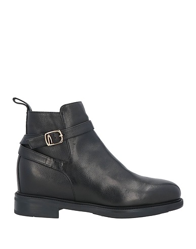 SANTONI Ankle boot Black Soft Leather
