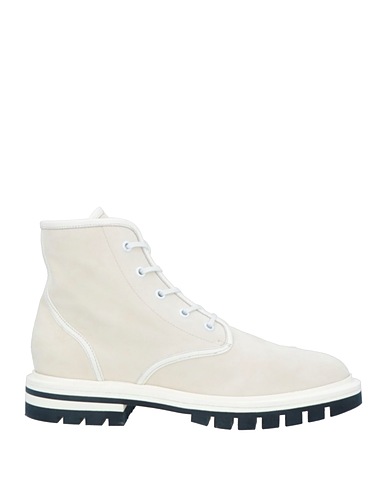 SANTONI Ankle boot Light grey Leather