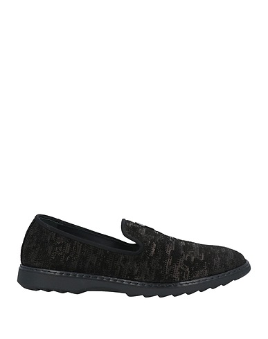 GIUSEPPE ZANOTTI Loafers Black Leather