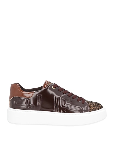 PACIOTTI 4US Sneakers Dark brown Calfskin