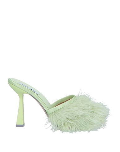SEBASTIAN Milano Sandals Textile fibres, Feather