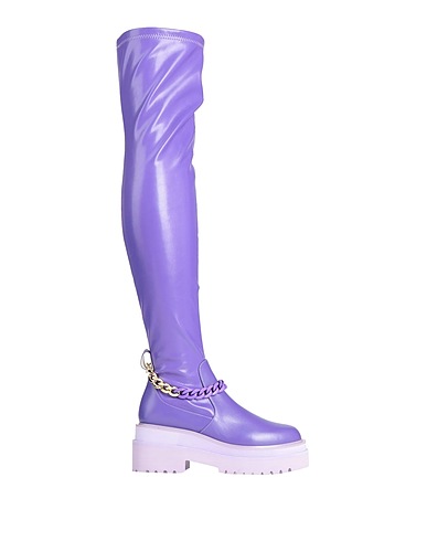 LIU •JO Boots Purple Other Fibres