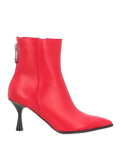 TUA BY BRACCIALINI Ankle boot Red Textile fibers