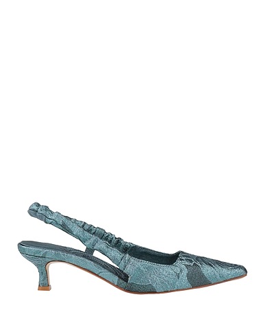 JEFFREY CAMPBELL Pump Slate blue Textile fibers