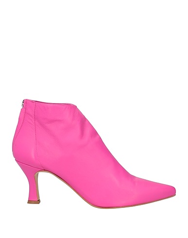 OVYÉ Ankle boot Fuchsia Calfskin