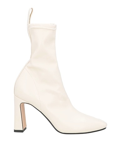 OVYÉ Ankle boot Ivory Other Fibres