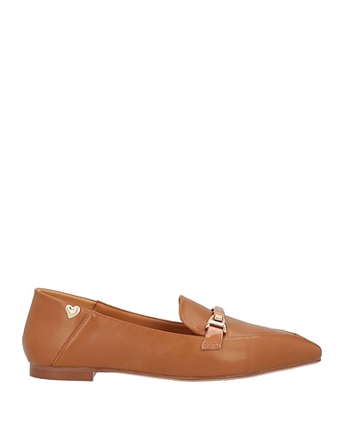 TUA BY BRACCIALINI Mocassino Cammello Altre Fibre