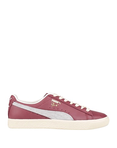 PUMA Sneakers Clyde Base
 Garnet 100% Leather