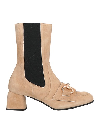 BRUGLIA Ankle boot Beige Soft Leather