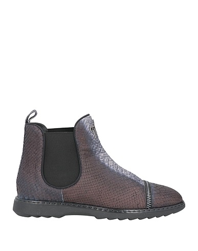 GIUSEPPE ZANOTTI Ankle boot Plum Soft Leather
