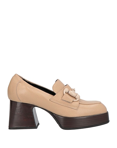 BRUGLIA Loafers Light brown Deerskin