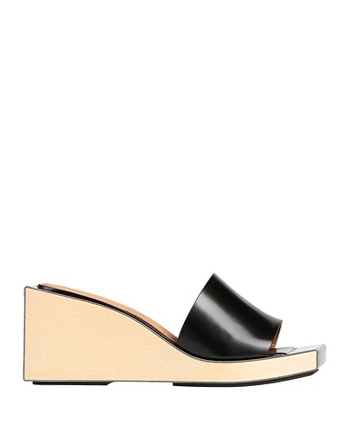 MAISON MARGIELA Sandals Black Soft Leather
