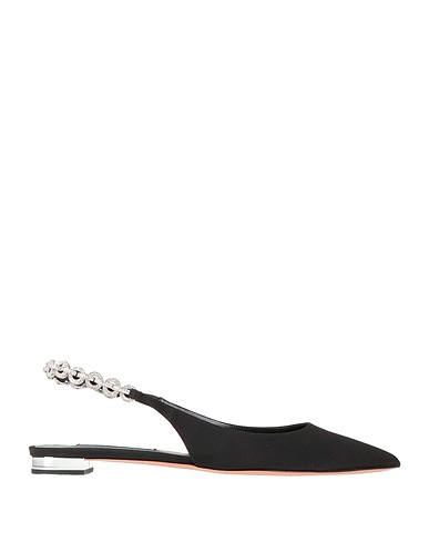 AQUAZZURA Footwear Black Textile fibers