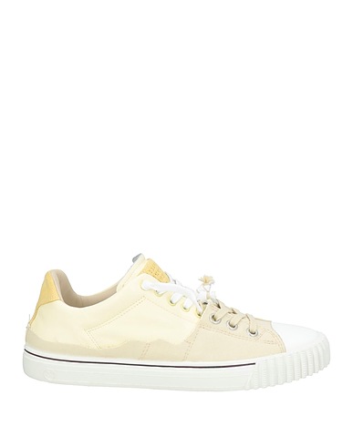 MAISON MARGIELA Sneakers Pastellgelb Leder, Gewebefasern
