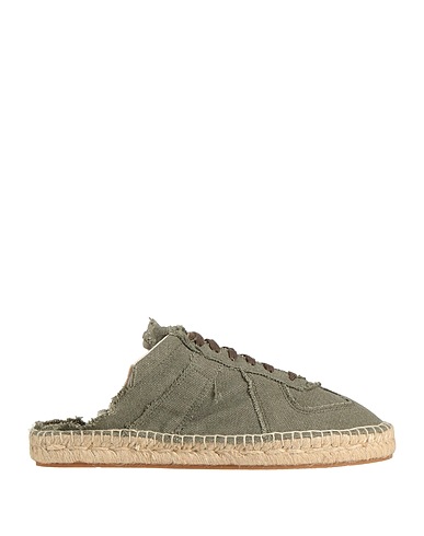 MAISON MARGIELA エスパドリーユ ミリタリーグリーン 紡績繊維
