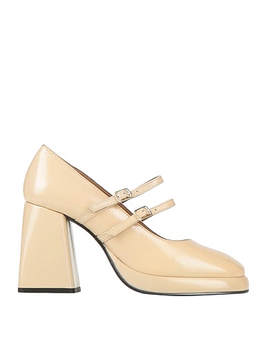 EMANUÉLLE VEE Pump Beige Soft Leather