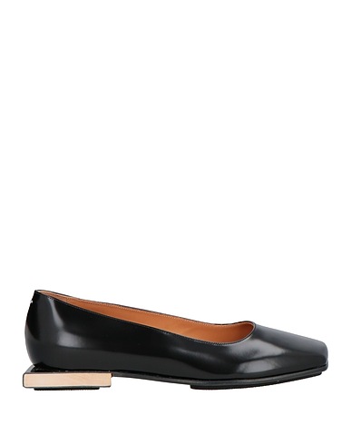 MAISON MARGIELA Ballerinas Schwarz Leder