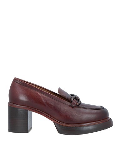 EMANUÉLLE VEE Loafers Brown Soft Leather