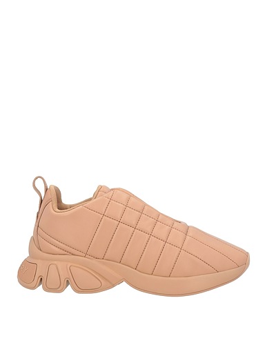 BURBERRY Sneakers Camel Soft Leather