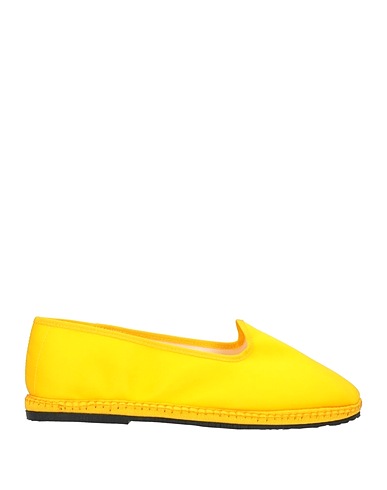 THE ARTISANAL CLUB Loafers Yellow Textile fibers