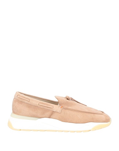 SANTONI モカシン サンド 革（なめし加工）