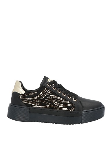 CAFèNOIR Sneakers Black Soft Leather