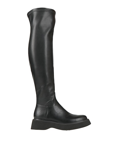 CAFèNOIR Boots Black Textile fibres