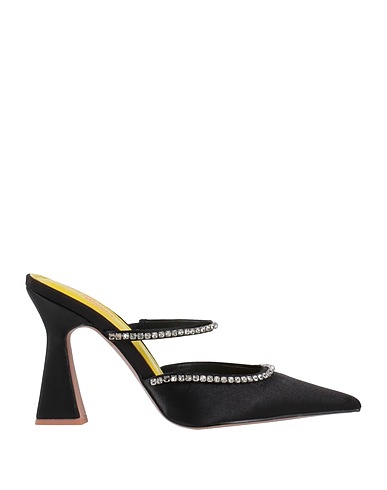 THE GOAL DIGGER Mule e zoccoli Nero Fibre tessili