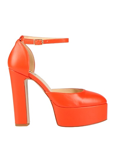 ISLO ISABELLA LORUSSO Court Orange Soft Leather