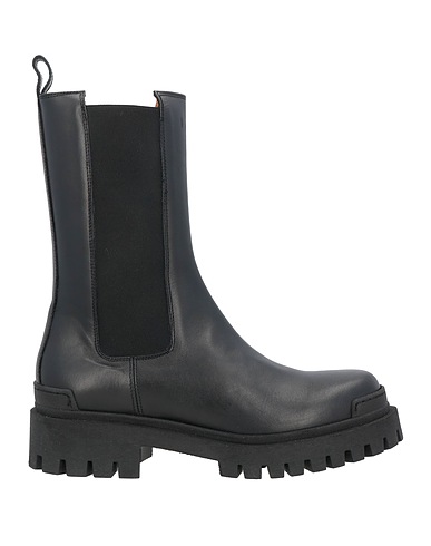 ENNEQUADRO Ankle boot Black Calfskin