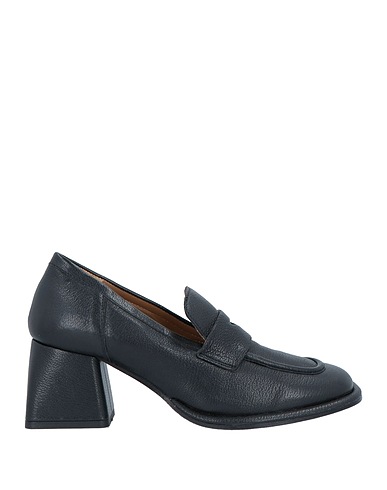 EMANUÉLLE VEE Loafers Black Soft Leather