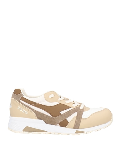 DIADORA HERITAGE Sneakers Beige Leather, Textile fibers