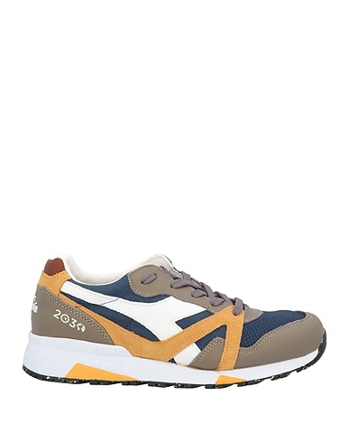 DIADORA HERITAGE Sneakers Taupe Leather, Textile fibres