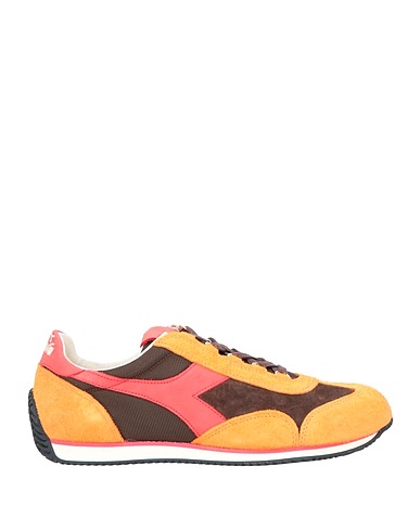DIADORA HERITAGE Sneakers Orange Leder, Gewebefasern