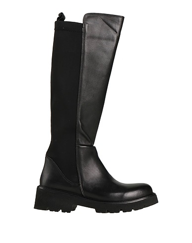 TSD12 Boots Black Soft Leather, Textile fibres