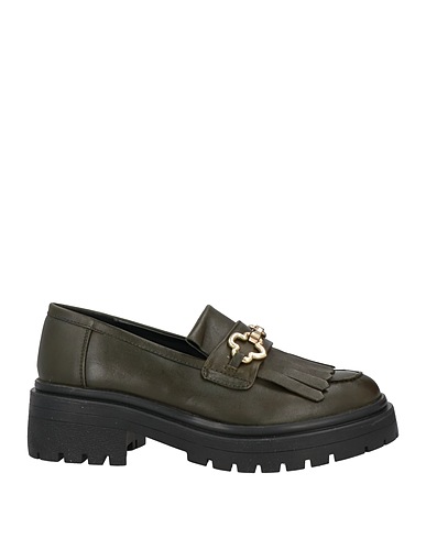 APEPAZZA FOOTWEAR Military green Soft Leather