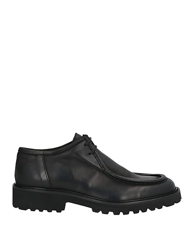 ROBERTO BOTTICELLI Laced shoes Black Soft Leather