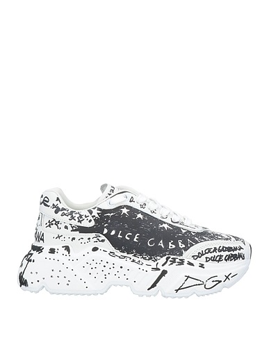 DOLCE&GABBANA Sneakers White Calfskin