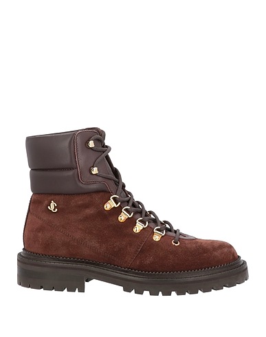 JIMMY CHOO Ankle boot Dark brown Leather