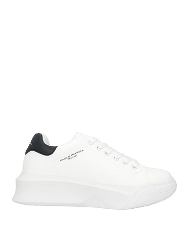 PAOLO PECORA Sneakers White Textile fibers