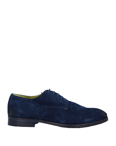 JP/DAVID Stringate Blu Pelle