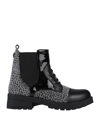 OCA-LOCA Stiefelette Grau Gewebefasern