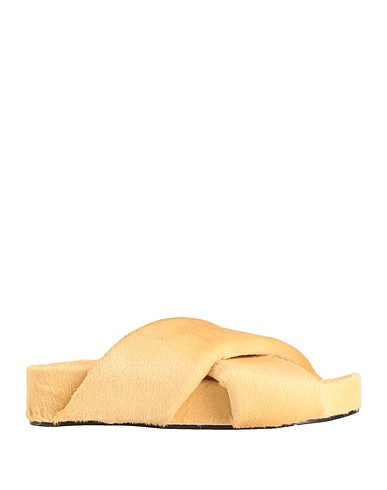JIL SANDER Sandalen Beige Kalbshaar